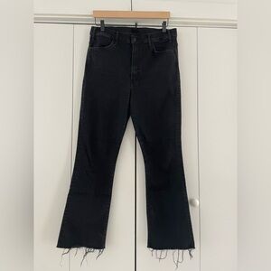 MOTHER Hustler Black Denim